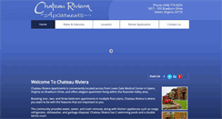 Desktop Screenshot of chateaurivieraapartments.com
